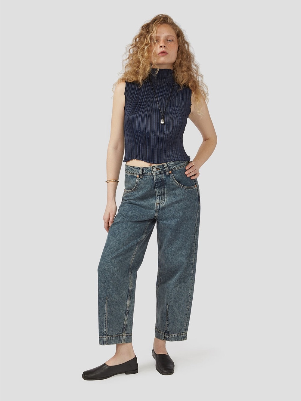Decade Studio Kit Barrel Leg Jeans $335